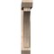 Ekena Millwork Thorton Slat Smooth Bracket w/ Offset Brace, Douglas Fir, 5 1/2"W x 30"D x 30"H BKT0604X30X30THR06SDF - alternate 2